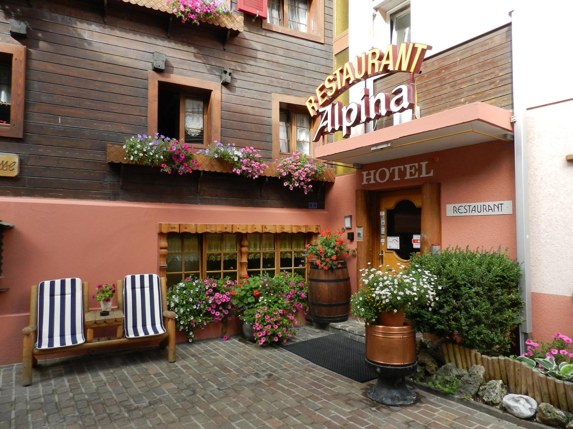 Alpina Hotel Leukerbad Exterior photo